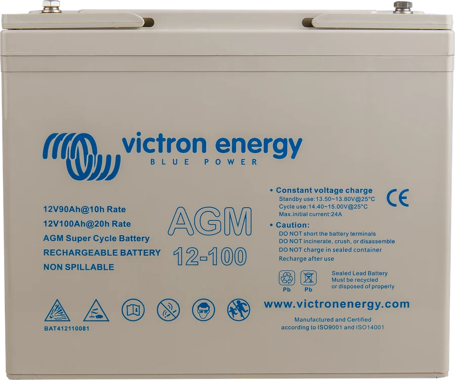 Bateria Victron AGM Super Cycle 12 V 100 Ah