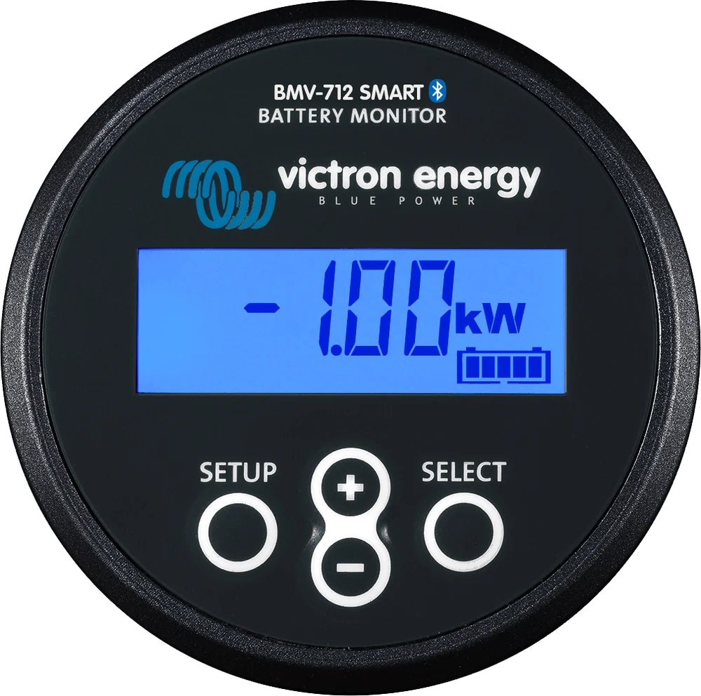 BMV-712 w wersji czarnej: moc −1,00 kW