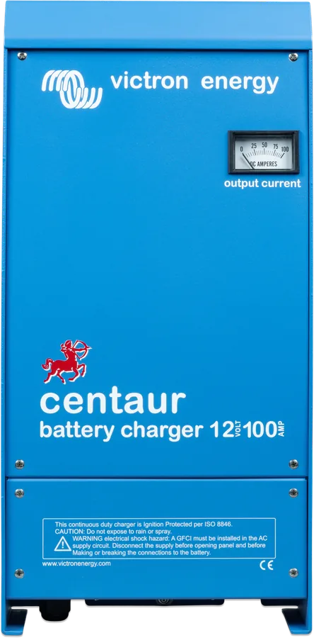 Centaur 12/100 od przodu — wyższa obudowa z amperomierzem