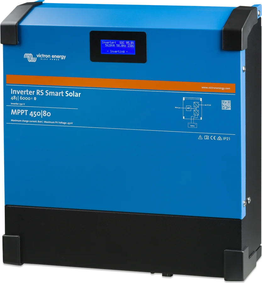 Inverter RS Smart Solar z prawej strony