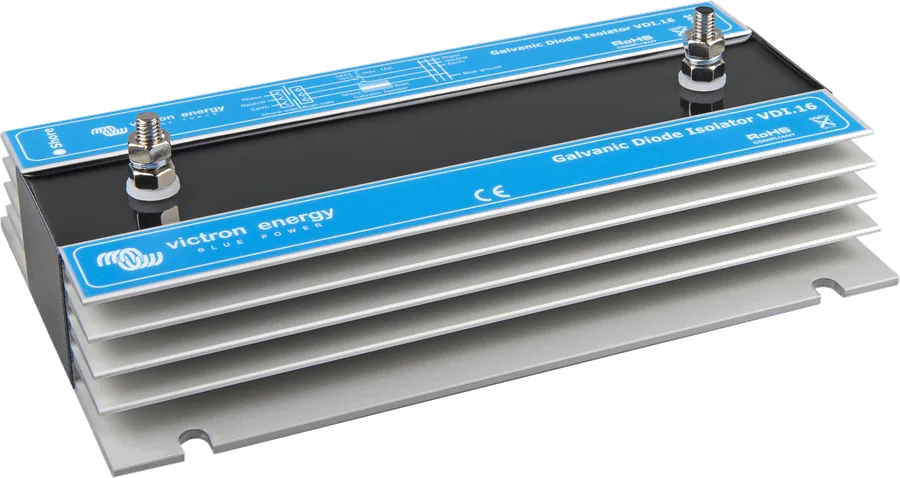 Izolator galwaniczny VDI-16 pod kątem — żebrowany radiator