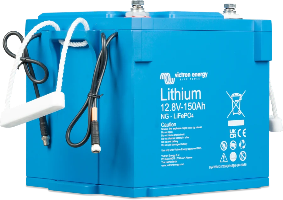 Lithium NG 12,8 V / 150 Ah — z podłączonym przewodem komunikacyjnym BMS