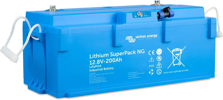 Lithium SuperPack NG 12,8 V / 200 Ah pod kątem
