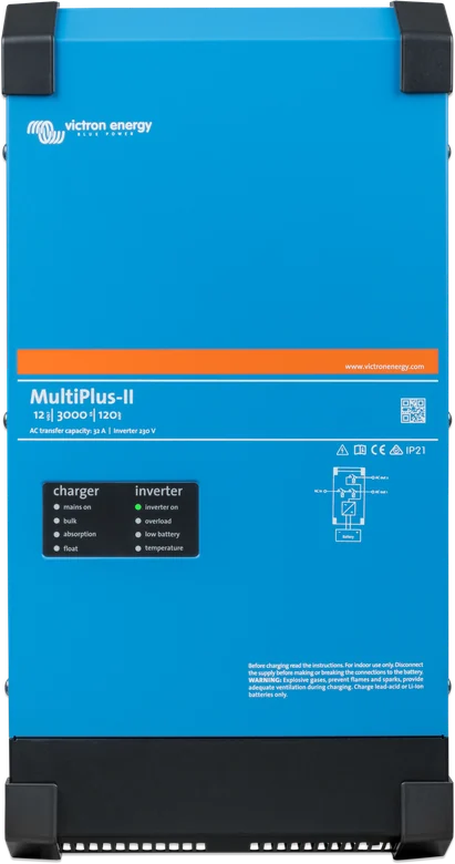 MultiPlus-II 12 V 3 kVA — przód z panelem diod