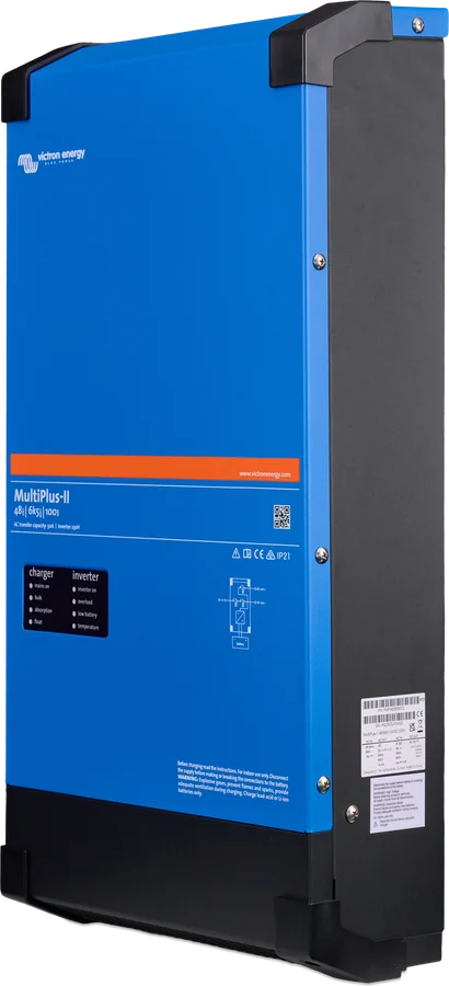 MultiPlus-II 48/6k5/100-50, left side — flat wall housing