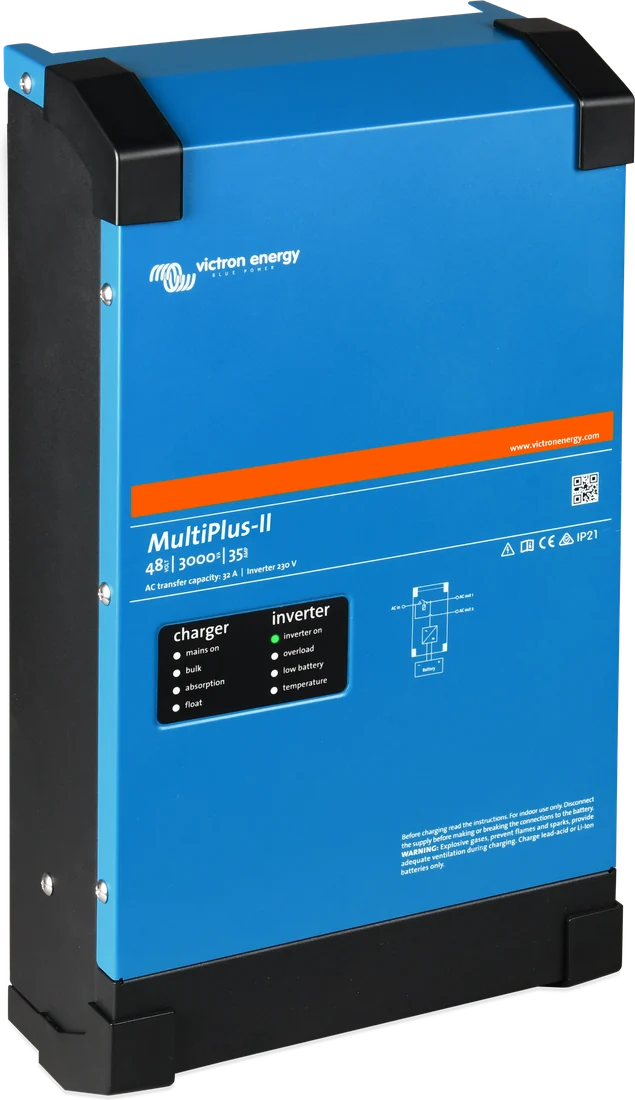 MultiPlus-II 48 V 3 kVA — widok z prawej