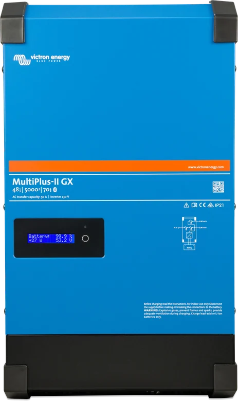 MultiPlus-II GX 48|5000|70 — przód z wyświetlaczem