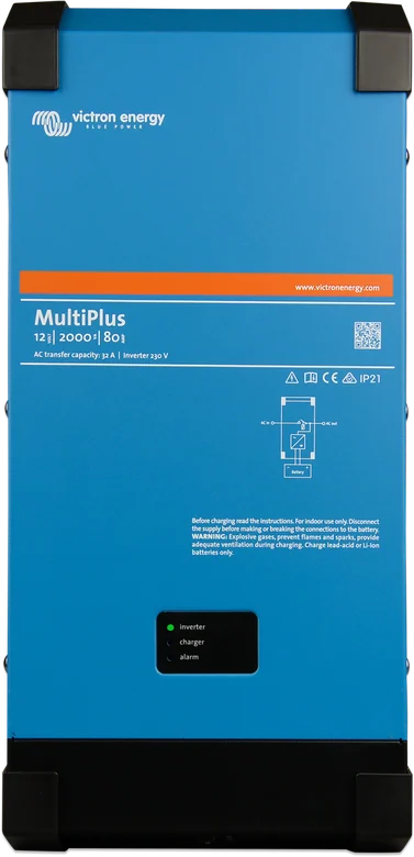 MultiPlus 12|2000|80 — płaska obudowa modelu 2 kVA