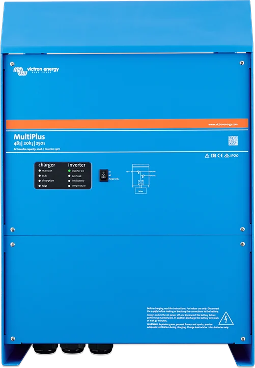 MultiPlus 20 kVA — największy model rodziny w obudowie przemysłowej