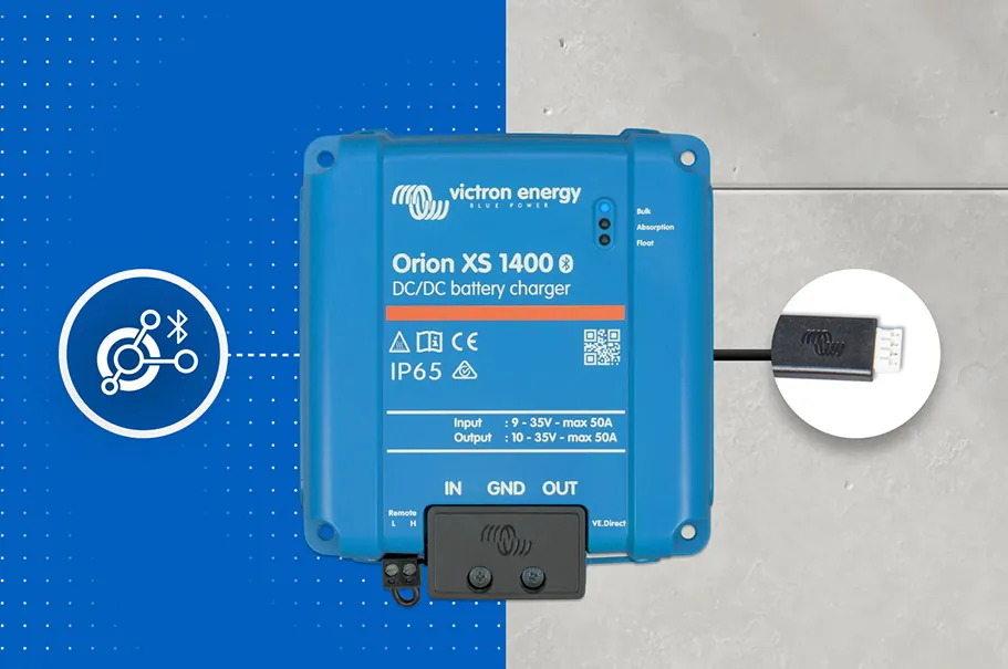 Orion XS 1400 z łącznością Bluetooth i przewodem VE.Direct
