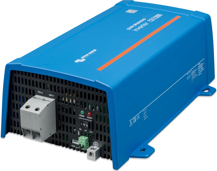 Phoenix Inverter VE.Direct pod kątem — radiator i uchwyty montażowe