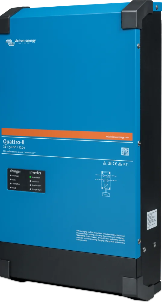 Quattro-II 24/5000 230 V — widok z boku
