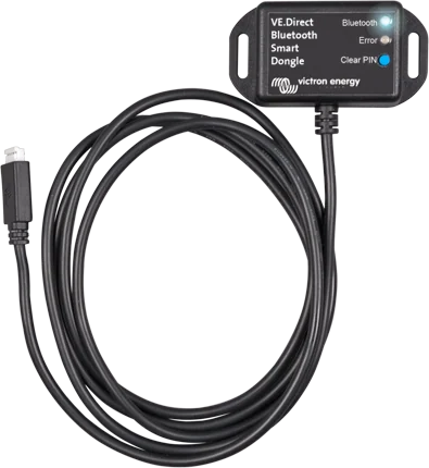 VE.Direct Bluetooth Smart dongle ze zwiniętym kablem VE.Direct